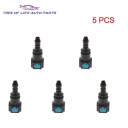 2/5/8/10 7.89 ID6 Auto Car Fuel Line Hose Coupler Quick Release Connect Connector Fuel Line Rubber Hose Coupler Carburetor Part