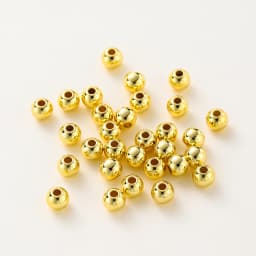 20-100Pcs 2/2.5/3/4/6/8mm 14K/18K Gold Plated Brass Round Ball Beads Spacer Beads for DIY Jewelry Making Findings Accessories
