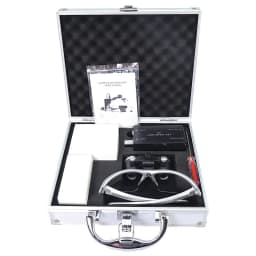 Dental Loupes 2.5/3.5x Black Magnifier Lab Medical Magnification Binocular Magnifier Headlight Headlamp 5W Seperately