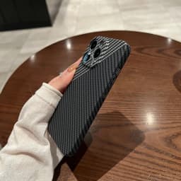 carbon fibre phone case for iphone 17 16 15 14 13 12 11 pro max hard back cover for iphone x xs max Ultra thin camera protection
