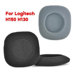 Replacement Sponge Foam Ear Pads Cushions for Logitech H150 H130 H250 H151 Headphone EarPads Sleeves Noise Cancelling Cover