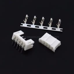100PCS JST PH 2.0 2P 3P 4P 5P 6P 7P 8P 9P 10P 11P 12 Pin Header PH2.0 2mm Connectors Leads PH-AW PH-Y Curved Pins Male Shell