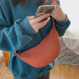 2024 Solid Color Chest Bag For Women Large Capacity Travel Crossbody Female Half Moon Belt Bag Ladies Daily Street Fanny Packs