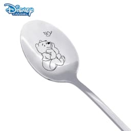 Disney Winnie the Pooh Metal Stainless Steel Spoons Forks Kitchen Accessories Coffe Spoon Fruit Fork Cake Spoon Food Picks Bento