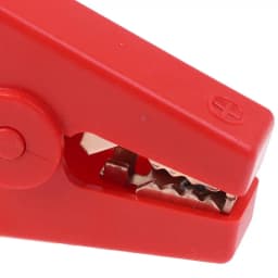 100A Crocodile Alligator Clips Car Battery Insulated Clip Clamp Connector For Electrical Battery Chargers 2pcs