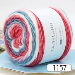 100g Rainbow Woollen Yarn New Soft Hand Woven Cake Yarn Hat Scarf Sweater Dyeing Crocheting Fancy Blend Yarn