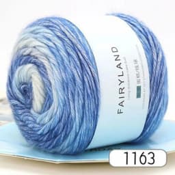 100g Rainbow Woollen Yarn New Soft Hand Woven Cake Yarn Hat Scarf Sweater Dyeing Crocheting Fancy Blend Yarn