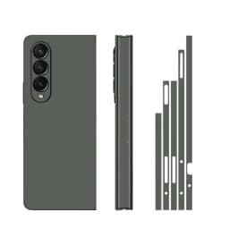 Plain Color Sticker for Samsung Galaxy Z Fold7 6 5 4 3 Back Screen Protector Hing Side Skin 3 in 1 Protective Film Fold4
