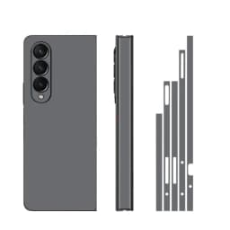 Plain Color Sticker for Samsung Galaxy Z Fold7 6 5 4 3 Back Screen Protector Hing Side Skin 3 in 1 Protective Film Fold4