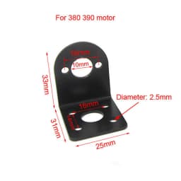 Motor Mount Bracket Universal Straight Plate Fixing Mounting Bracket Holder For 380 550 545 555 755 775 RC Spare Parts