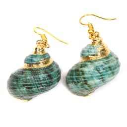 New In Natural Shell Sea Scallop Drop Earrings Boho Shell Drop Earrings for Women Femal Sea Beach Earrings Summer Jewelry Gifts