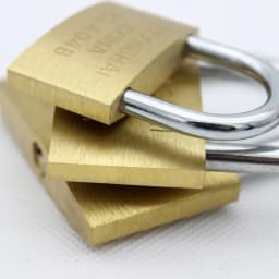 Copper Padlock Small Locks for Luggage Case Locker Home Improvement Hardware 20mm 25mm 30mm 40mm 50mm Include 3Keys