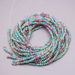 New Color Morgan Jades 2mm Crystal Rondelle Faceted Crystal Glass Beads Round Loose Spacer Beads for Jewelry Making DIY