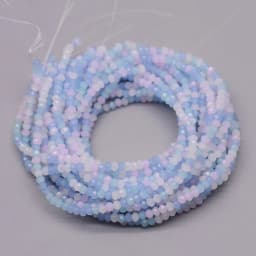 New Color Morgan Jades 2mm Crystal Rondelle Faceted Crystal Glass Beads Round Loose Spacer Beads for Jewelry Making DIY