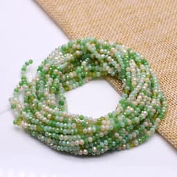 New Color Morgan Jades 2mm Crystal Rondelle Faceted Crystal Glass Beads Round Loose Spacer Beads for Jewelry Making DIY