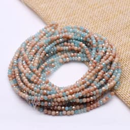 New Color Morgan Jades 2mm Crystal Rondelle Faceted Crystal Glass Beads Round Loose Spacer Beads for Jewelry Making DIY