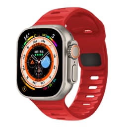 Silicone Strap for Apple Watch Ultra2 4 3 Band 44mm 49mm 45mm 46-42mm 40mm Sport Correa Bracelet iWatch Series 10 SE 3 8 9 11 12