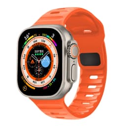 Silicone Strap for Apple Watch Ultra2 4 3 Band 44mm 49mm 45mm 46-42mm 40mm Sport Correa Bracelet iWatch Series 10 SE 3 8 9 11 12
