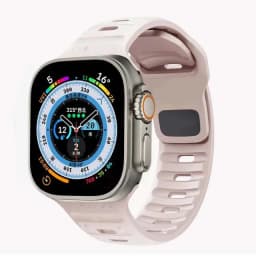 Silicone Strap for Apple Watch Ultra2 4 3 Band 44mm 49mm 45mm 46-42mm 40mm Sport Correa Bracelet iWatch Series 10 SE 3 8 9 11 12