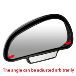 Convex Glass Car Auxiliary Mirrors Rear View Blind Spot Dead Angle Tools Snap Way for Parking PDC Assist Automobile Accessories