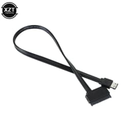 5V 50cm ESATA to SATA7+15 Pin Hard Disk Data Cable ESATA USB to Sata 22Pin Connection Adpter Cable