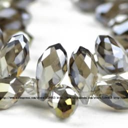 6*12mm 50pcs Briolette Pendant Waterdrop Austrian crystal beads Teardrop glass beads for jewelry making bracelet DIY Accessories