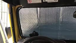 For Jeep Wrangler TJ JK 1997-2017 Car Front Windshield Sunshade Anti UV Ray Window Sun Visor Protector Cover Accessories