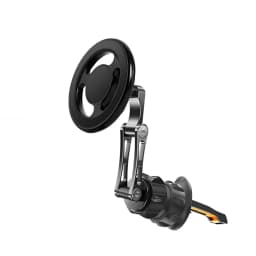 Magnetic Car Phone Holder Alloy 360 Rotation Foldable Phone Stand for Iphone 14 13 12 11 Pro Max Samsung S23 Xiaomi In Car Mount