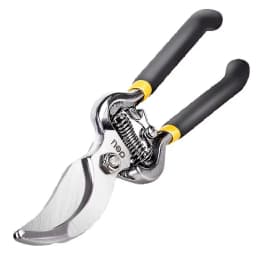 DELI 8 Inch Garden Pruner Shears SK5 Blade Pruning Scissors for Bonsai Fruit Trees Flowers Branches Garden Pruners