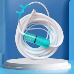 PVC/ Silicone High-Flow Hydrogen / Oxygen Nasal Cannula Headset Nasal Type Hydrogen Inhalation Machine Suction Tube