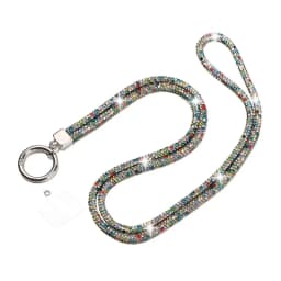 Glitter Rhinestone Phone Lanyard Phone Diamond Crystal Chain Straps Keychain Hanging Anti-lost Rope Mobile Phone Strap