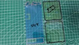 For Samsung Galaxy Z Flip4 Flip 4 5G SM-F721 F7210 Back Cover Adhesive Glue LCD Screen Camera Lens Fullset Sticker