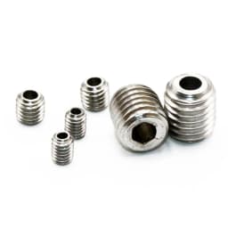 M3 M4 M5 M6 M8 to M16 304 Stainless Steel Hollow Hole Through Air Out Allen Hex Hexagon Socket Flat Grub Headless Bolt Set Screw