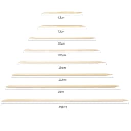 500/200/100 Wood Cuticle Pusher Sticks 63/75/95/105/127/150/178MM For Gel Polish Remove Clean Pedicure DIY Design Dotting Tool