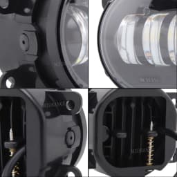 Fog Lights for Ford Focus MK7 MK2 MK3 Fusion Transit Fiesta Tourneo Ranger Explorer LED Foglights Headlight Car accessories