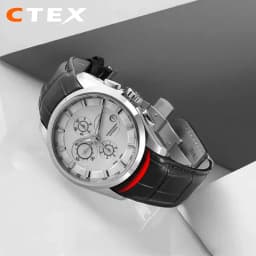 Genuine Leather Curved End Watchband For Tissot Watch Belt 1853 COUTURIER T035627A T035407A T035439 Men's Strap 22mm 23mm 24mm