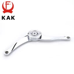KAK Hydraulic Randomly Stop Hinges Kitchen Cabinet Door Adjustable Polish Hinge Furniture Lift Up Flap Stay Support Hardware