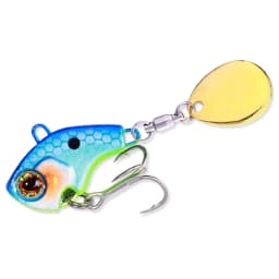 HENGJIA Rotating Metal VIB Vibration Bait 9g 13g 16g 22g Spinner Sinking Spoon Pin Crankbait Sequins Baits Fishing Tackle