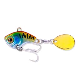 HENGJIA Rotating Metal VIB Vibration Bait 9g 13g 16g 22g Spinner Sinking Spoon Pin Crankbait Sequins Baits Fishing Tackle