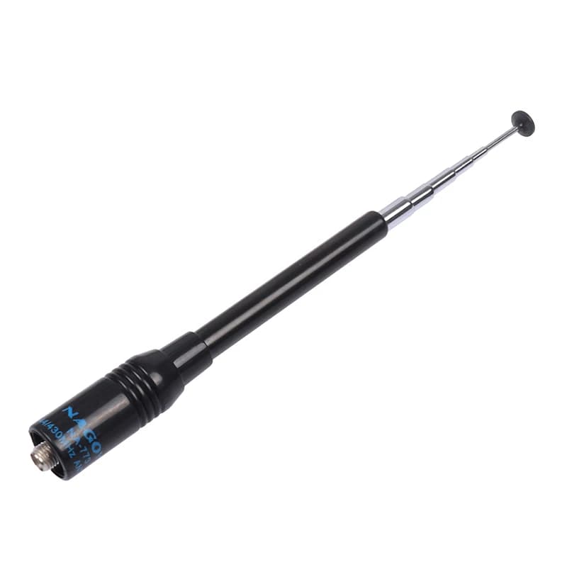 New NA-773 SMA-F UHF+VHF Handheld Telescopic Antenna for BAOFENG UV-5R/82/B5/B6 888S