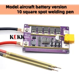 Portable 99 Gear 12V DIY Spot Welder Kit PCB Control Board 18650 Battery Spot Welding Machine
