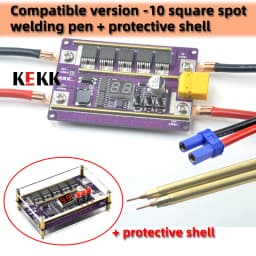 Portable 99 Gear 12V DIY Spot Welder Kit PCB Control Board 18650 Battery Spot Welding Machine