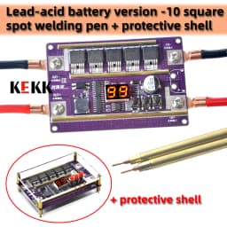 Portable 99 Gear 12V DIY Spot Welder Kit PCB Control Board 18650 Battery Spot Welding Machine