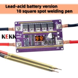 Portable 99 Gear 12V DIY Spot Welder Kit PCB Control Board 18650 Battery Spot Welding Machine