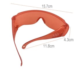 Dental Red Eye Protection Glasses Teeth Whitening Goggle Glasses Curing Light UV Dentist Tools