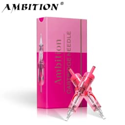 AMBITION SMP & Semi-Permanent Tattoo Cartridge Needles Micropigmentation Permanent Make-Up Eyebrows Eyeliner Lips Microblading