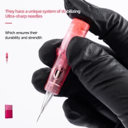 AMBITION SMP & Semi-Permanent Tattoo Cartridge Needles Micropigmentation Permanent Make-Up Eyebrows Eyeliner Lips Microblading