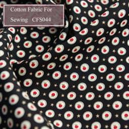 Floral Print Cotton Poplin Thin Fabric for DIY Children Clothes Handmade Accessories by the Meter 140x50cm