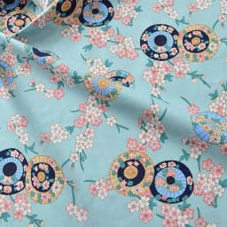 Floral Print Cotton Poplin Thin Fabric for DIY Children Clothes Handmade Accessories by the Meter 140x50cm