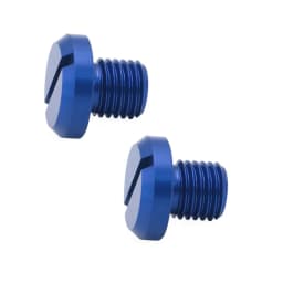 M10x1.25 Motorcycle Mirror Hole Plugs Right Left Screws Bolts Aluminum CNC For Yamaha Honda Kawasaki Suzuki Triumph BMW